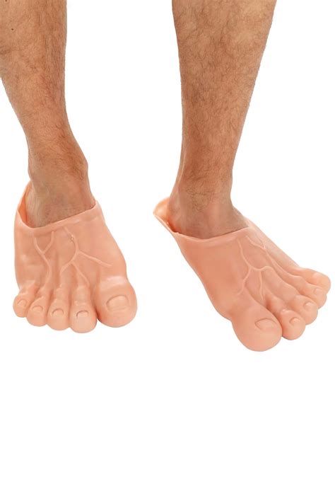 big fake feet shoes|Skeleteen Barefoot Funny Feet Slippers .